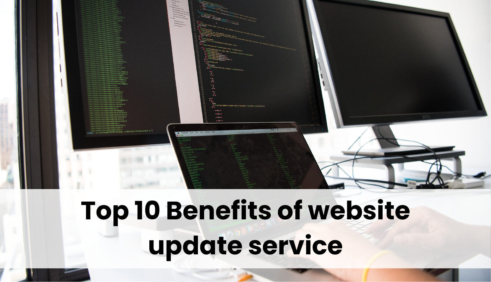 Benefits of website update service